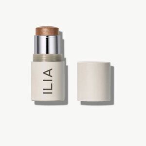 Ilia Multi-Stick Cream Blush + Highlighter + Lip Tint  In the City bronze pearl